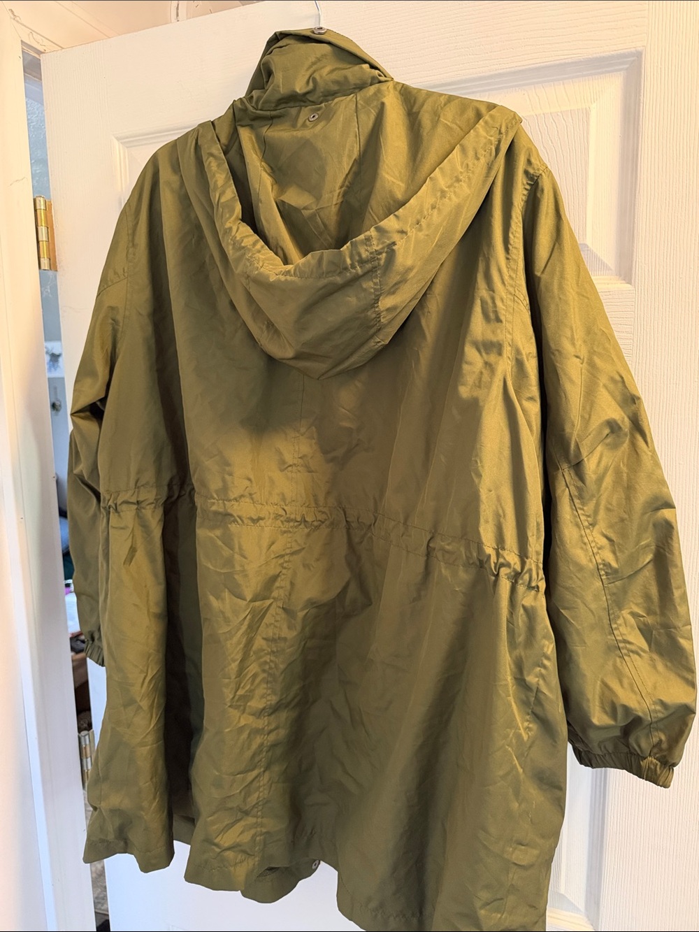 Ava & Viv Olive Utility Hooded Anorak Jacket - Picture 5 of 6